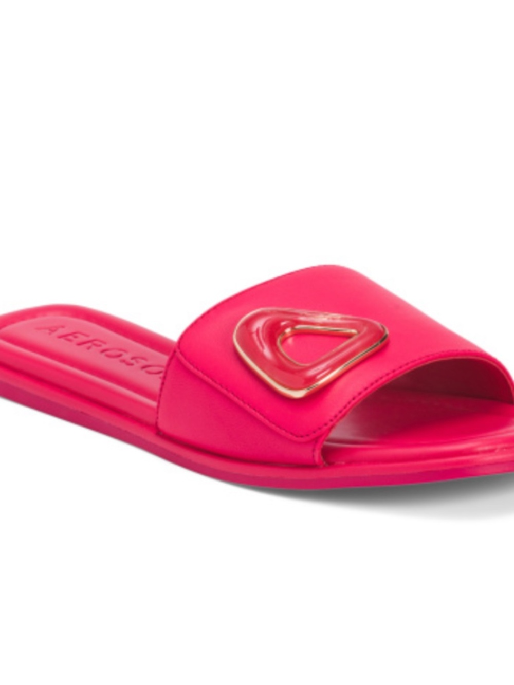 NWT Aerosoles Women's Blaire Slides Bright Pink 7